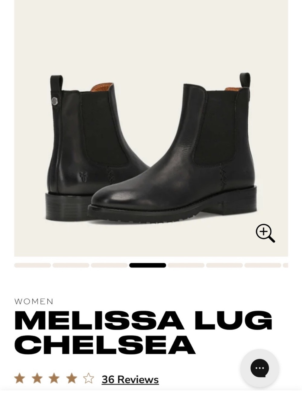 Frye Melissa Lug Chelsea Boots